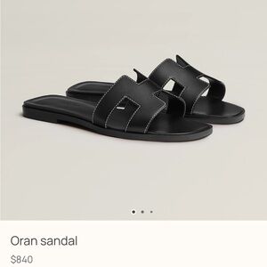 Hermes Oran Sandal
